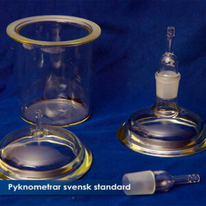 Pyknometrar svensk standad