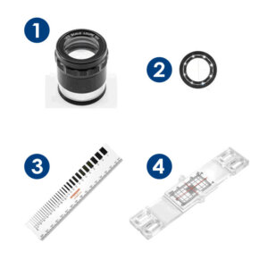 Sprickmätare, mätlupp