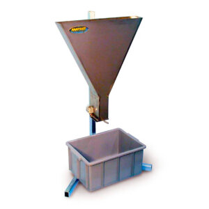 V-tratt, självkompakterande betong